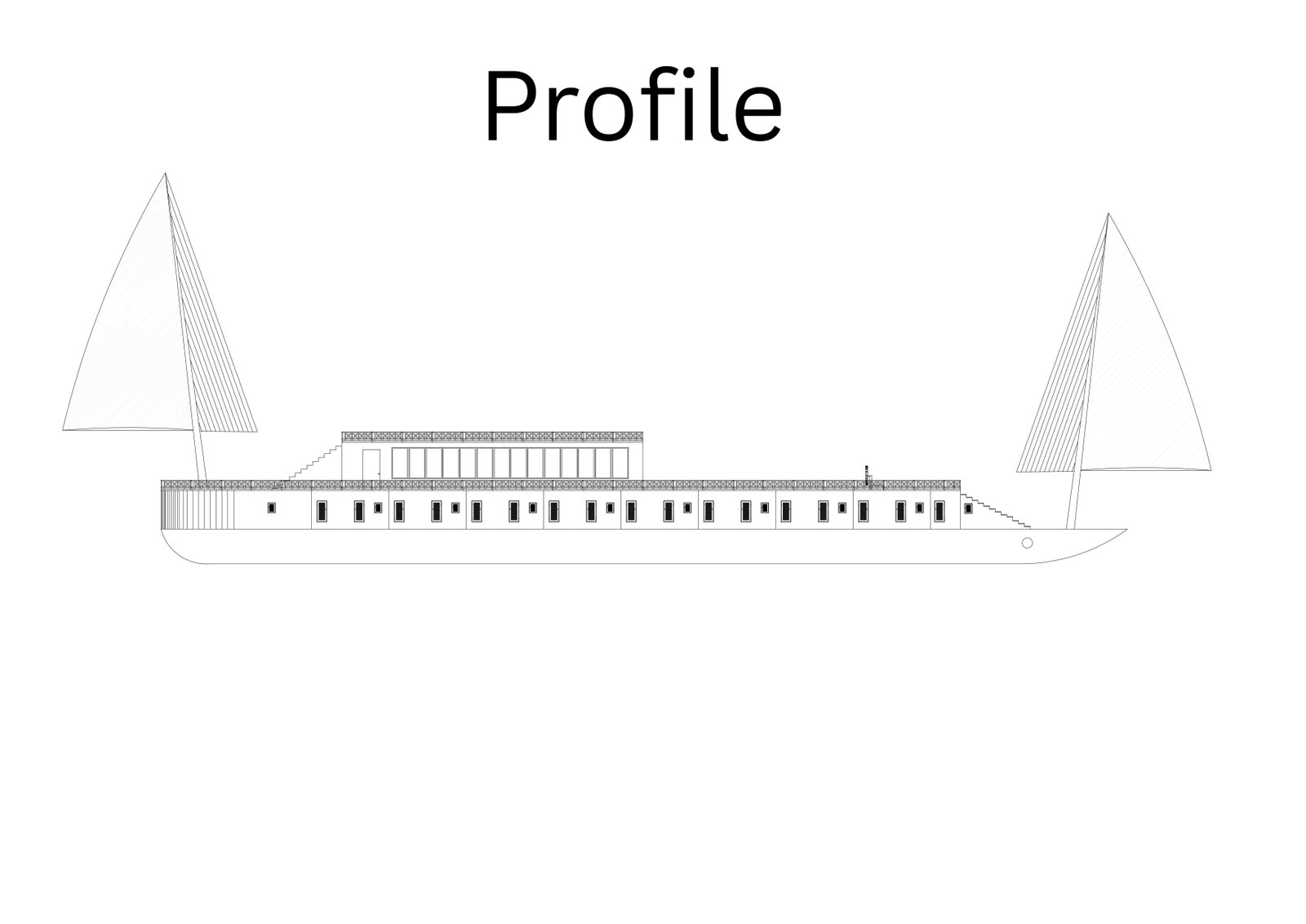 Soul of the Nile Dahabiya Profile View