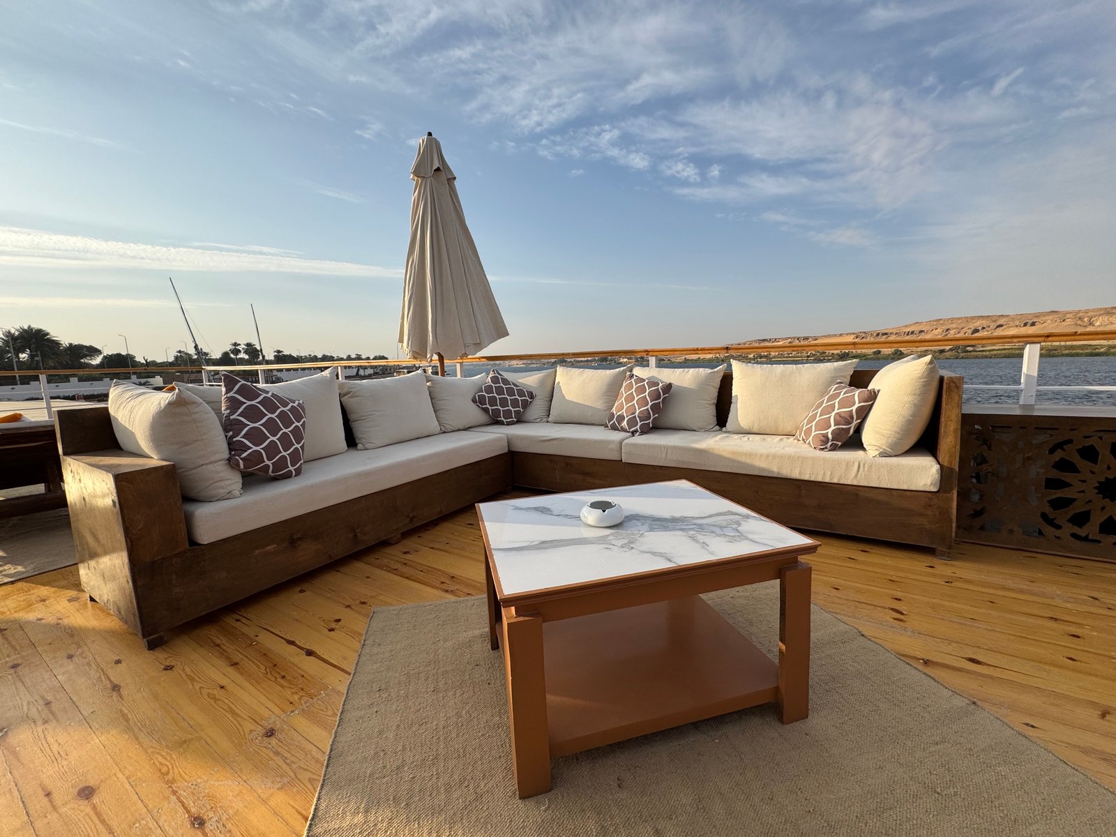 Soul of the Nile sky roof deck view photo 5